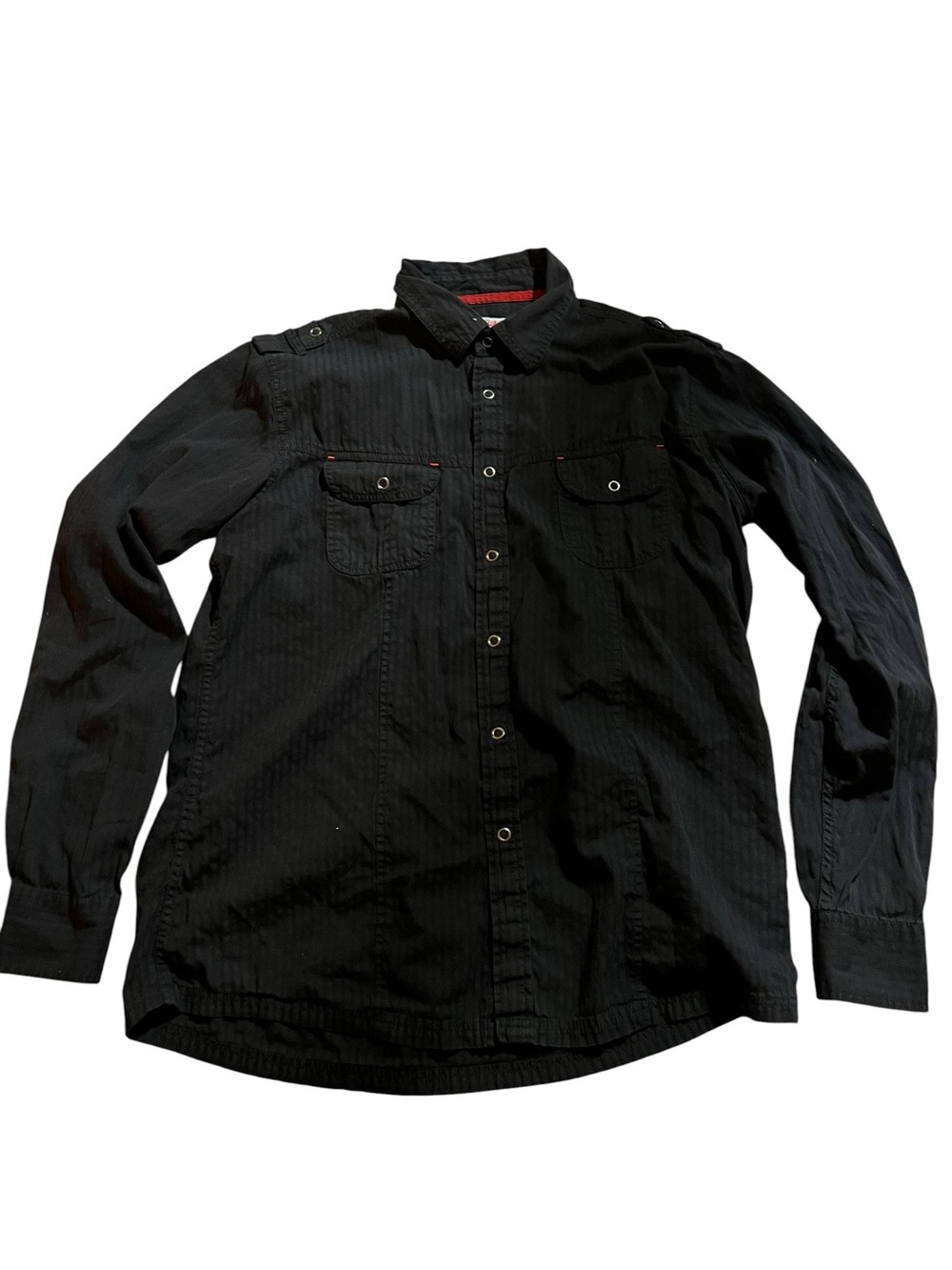 Y2K Redsquad Affliction Style Shirt XL Size (192)
